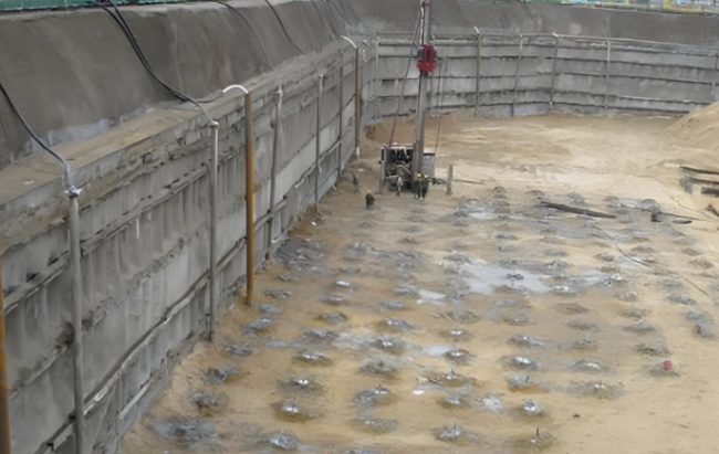 张掖治标与治本的差距，浅谈地基加固的深度与持久性！